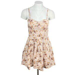 NWT JESSICA SIMPSON Camarillo Bustier Floral Fit & Flare Mini Dress Sz Medium